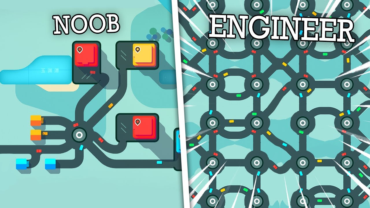 Using UNLIMITED ROUNDABOUTS to fix gridlocked traffic? Mini Motorways!