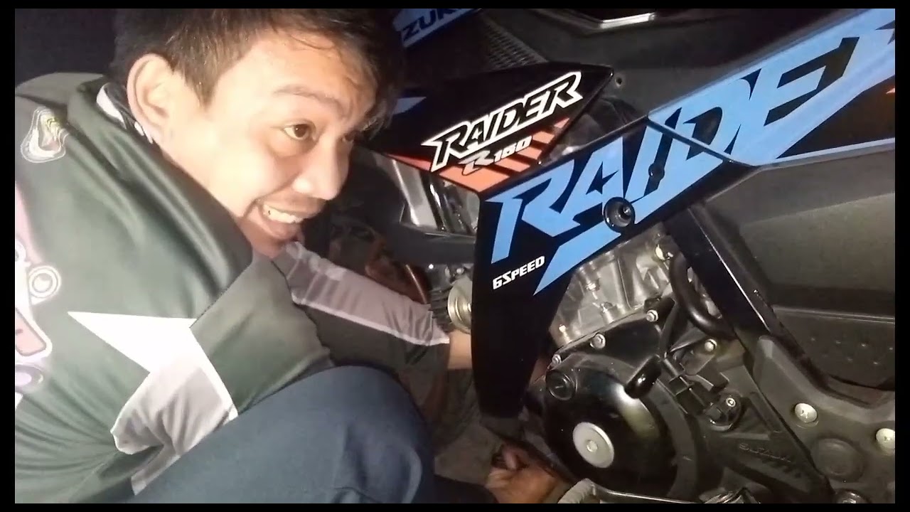 Paano magbago ng idle or RPM ni raider 150 fi