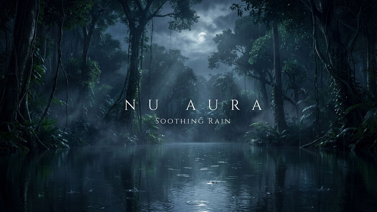 Nu Aura - RAINFALL - 6 Hours of Soothing Rain - Visualizer