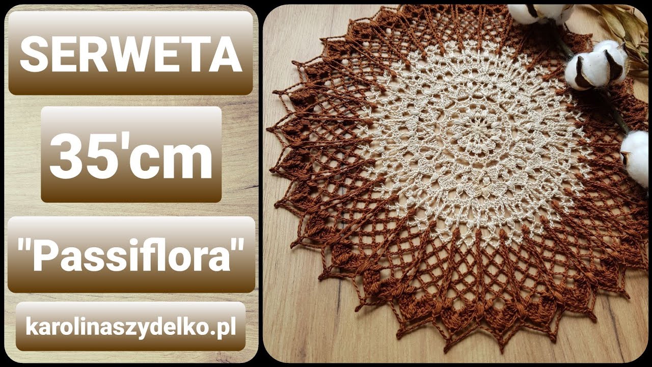 Serweta na szydełku 