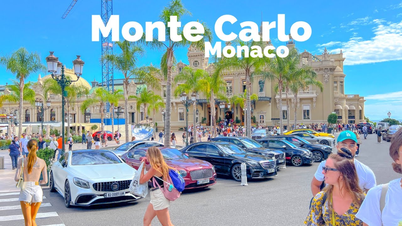 Monte Carlo, Monaco 🇲🇨 - October 2022 - 4K 60fps HDR Walking Tour