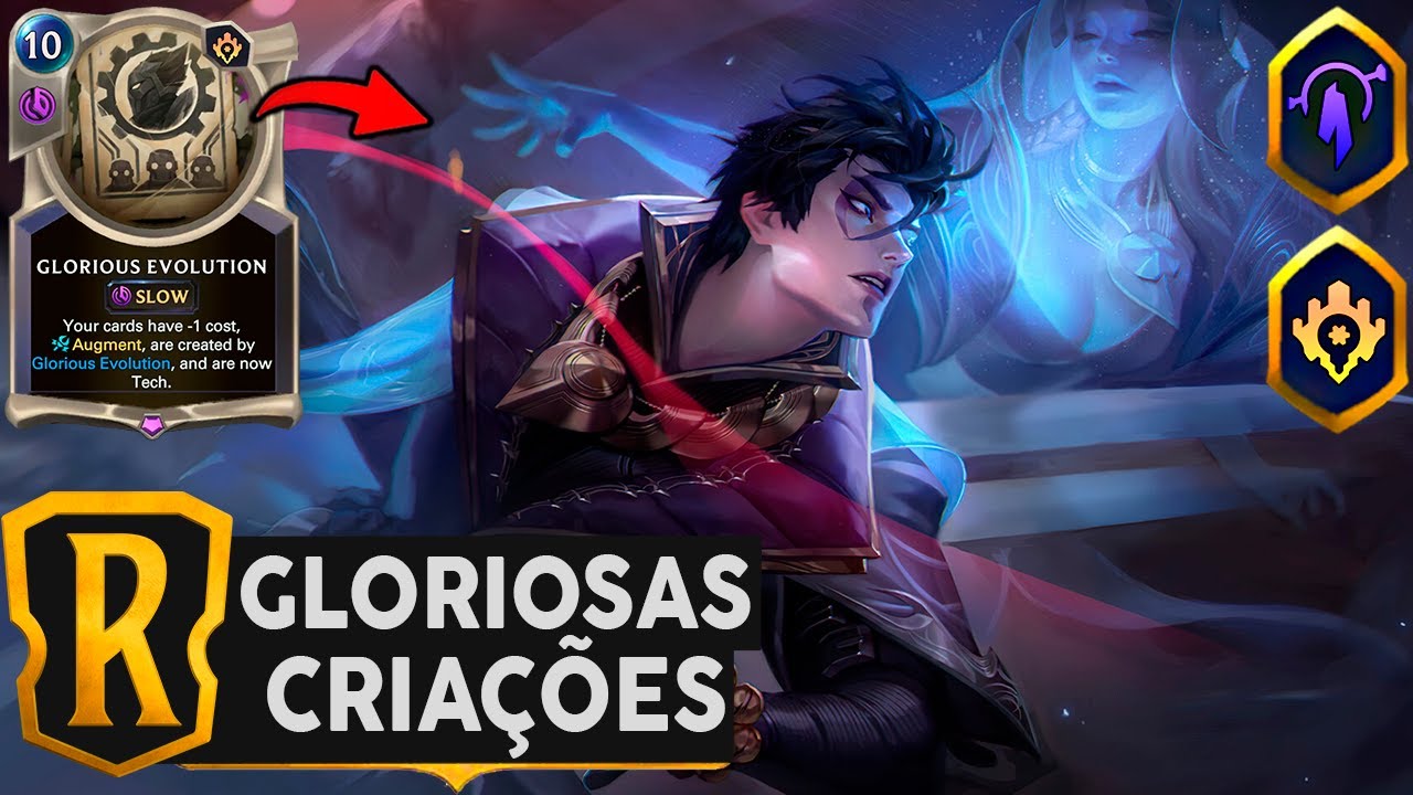 GLORIOSAS CRIA&Ccedil;&Otilde;ES  - APHELIOS VIKTOR DECK RETORNA | LEGENDS OF RUNETERRA