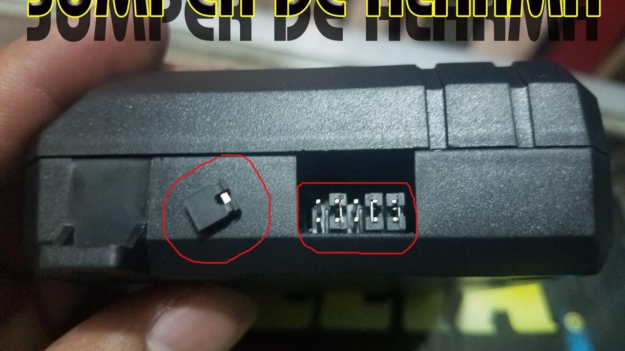 jumper de alarma de automovil