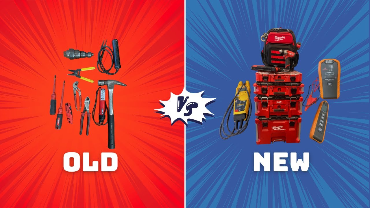 Old vs. New Electrician Tools: See How They’ve Changed!