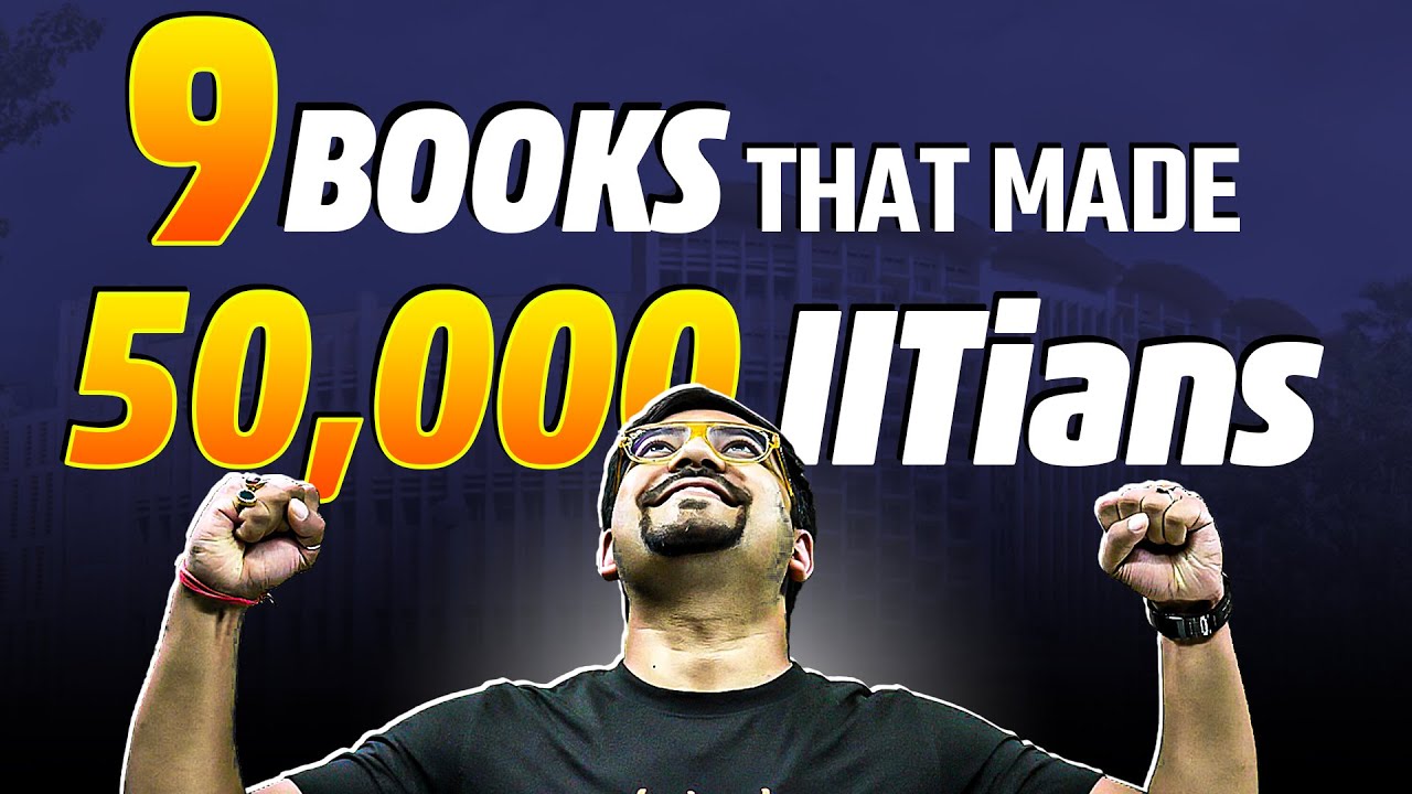 9 Best Books to Become an IITian! 💯 | Books for JEE 2026 Preparations📚 | Harsh Sir‪