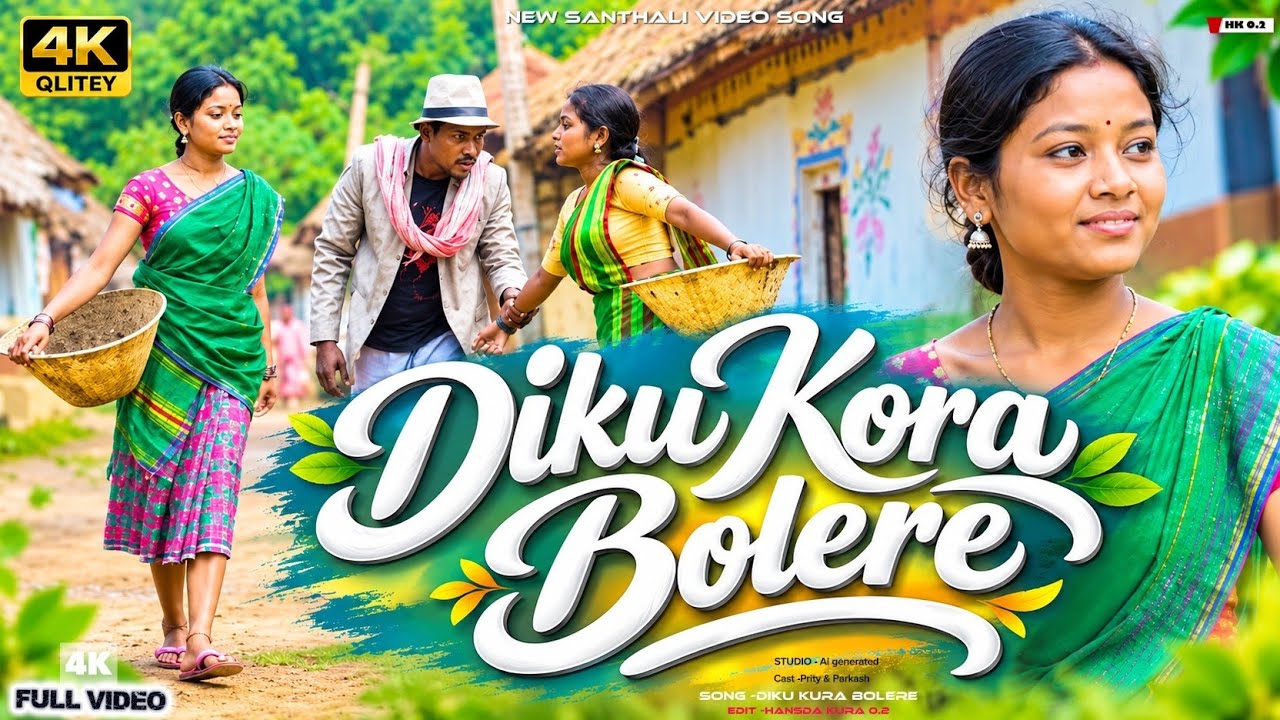 DIKU KORA BOLE RE | New Santhali Full Video 2026 | Santali Song | Ai Cover Song Santali | #santali 