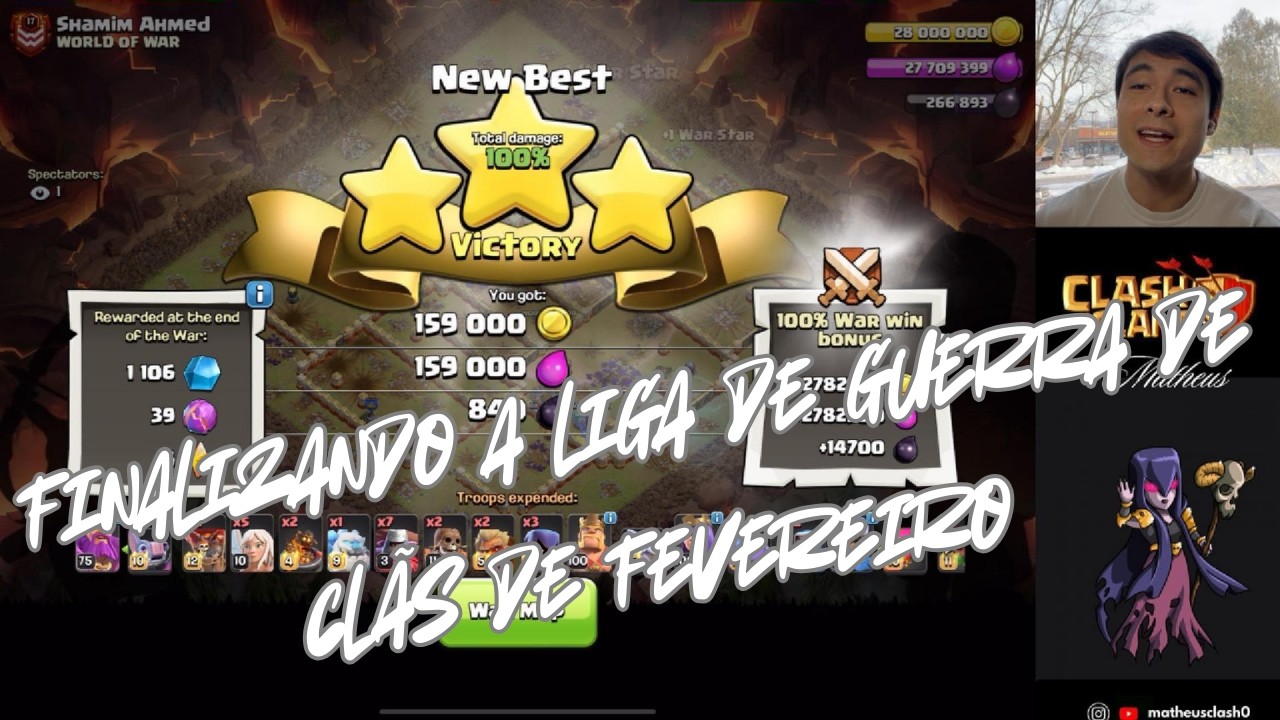 FINALMENTE O FIM DA LIGA DE GUERRA DE CLÃS