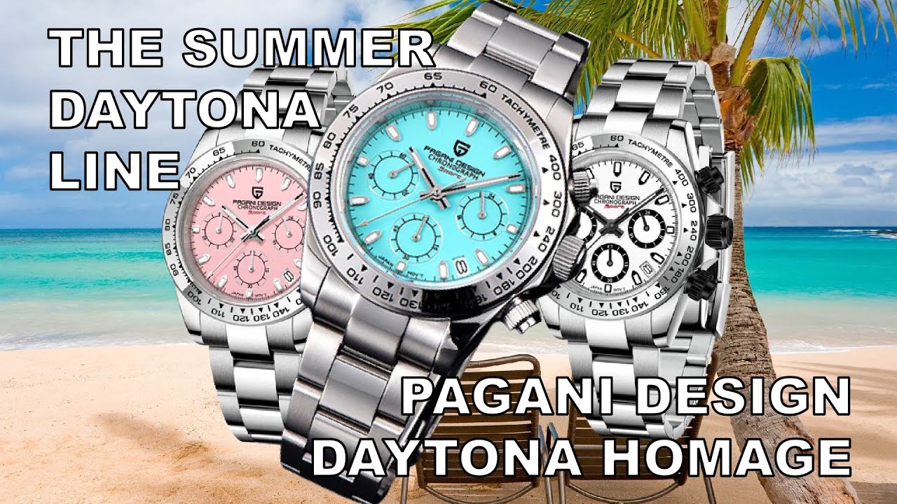 The Summer Daytona Line - Pagani Design Daytona Homage - PD-1727