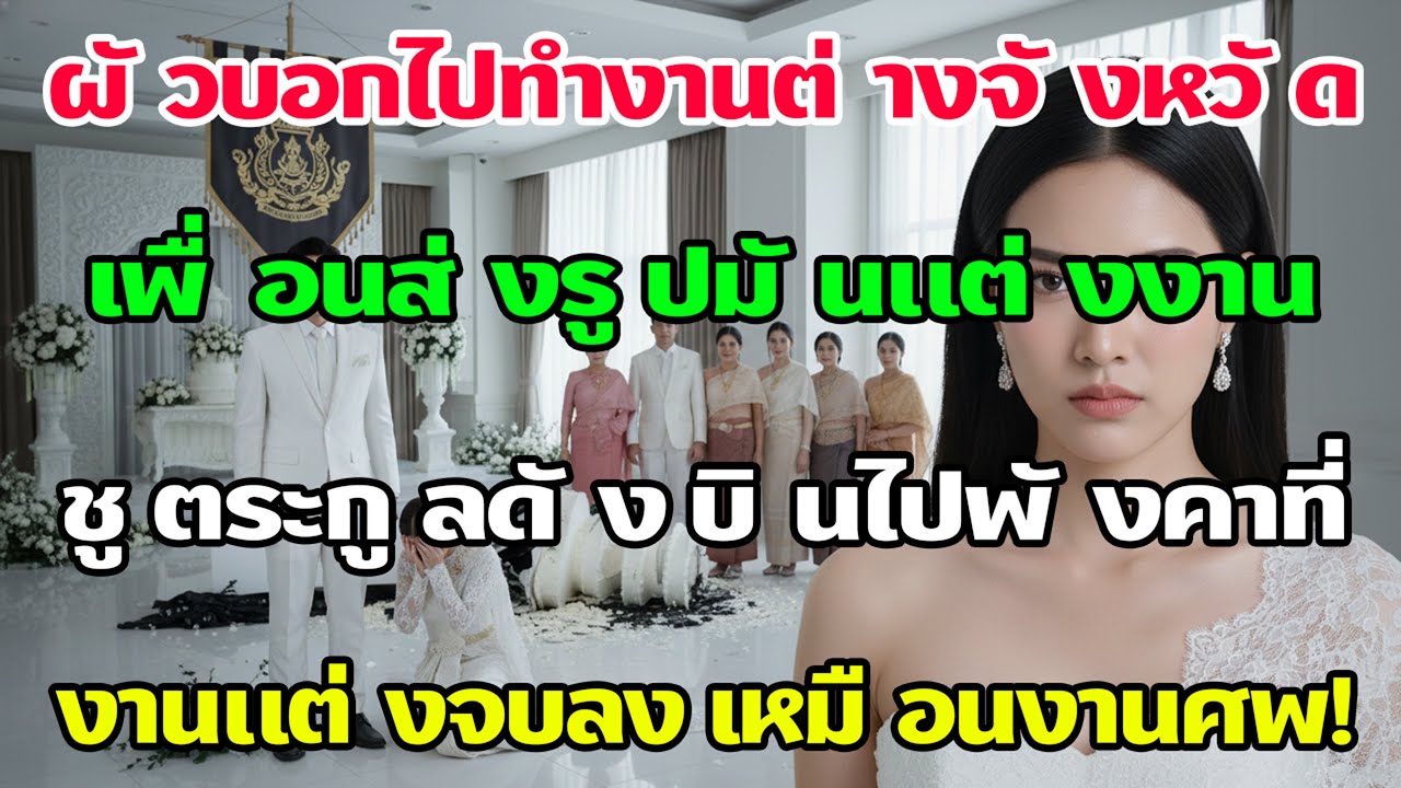 อ้างทำงานตจว.โผล่แต่งงานลูกสาวตระกูลดัง! ฉันบินไปจัดหนักด้วยความสงสาร งานมงคลจบลงเหมือนงานศพ