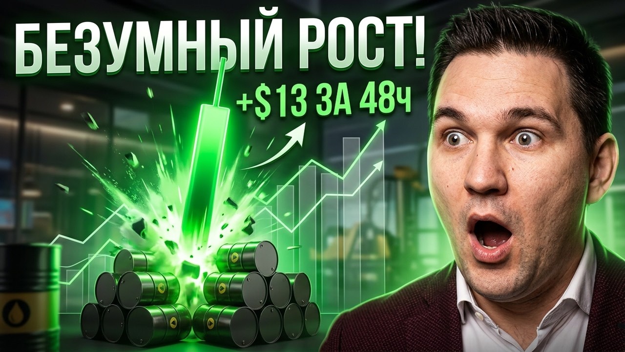 Безумный рост нефти: +$13 за 48 часов! Будет ли обвал?