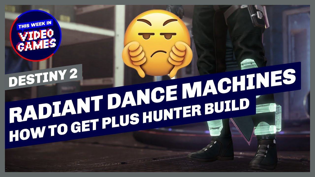 How to get Radiant Dance Machines (Exotic Hunter Leg Armor) Plus Hunter PVE Build in Destiny 2