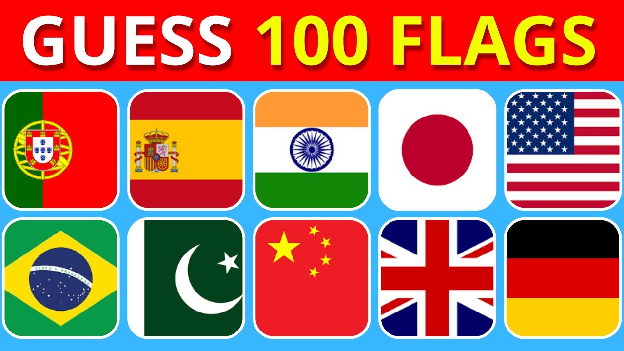 Guess the Flag Quiz | Can You Guess 100 Flags?