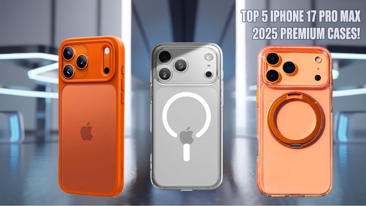 Top 5 Premium Cases For The iphone 17 Pro Max 2025!
