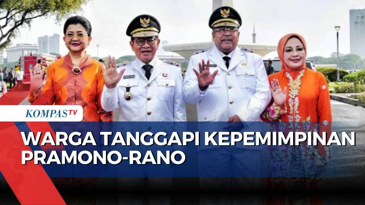 Hasil Survei Litbang Kompas-Tanggapan Warga Jakarta soal Kinerja Pramono Anung-Rano Karno