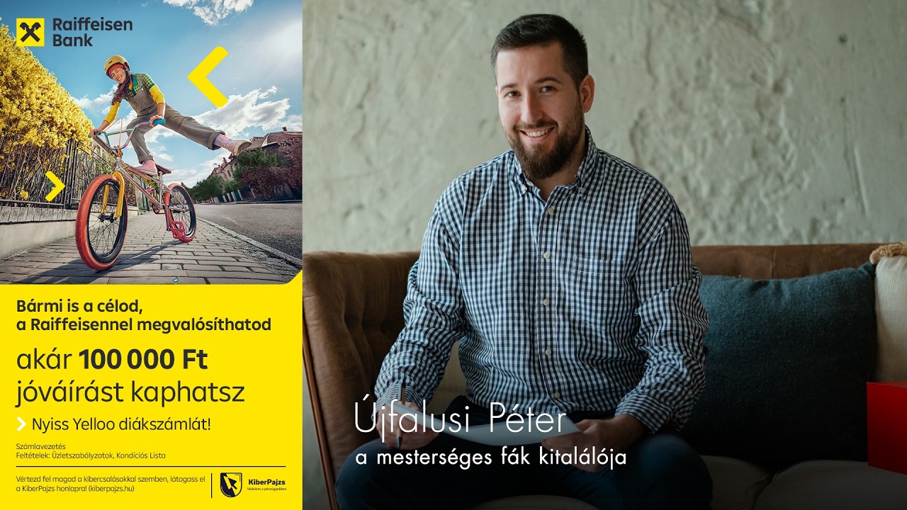 Újfalusi Péter a mesterséges fák kitalálója - Tehetségek és Sikertörténetek