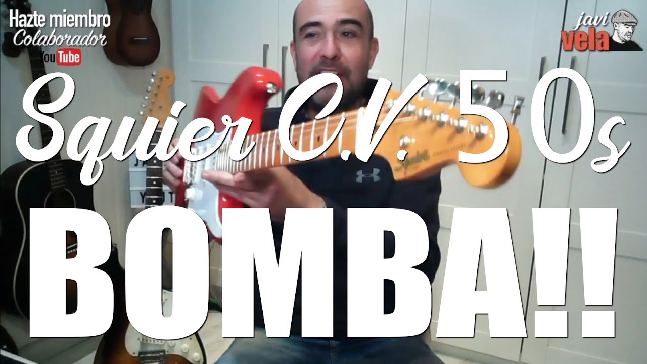 Squier C.V 50s LA BOMBA!!