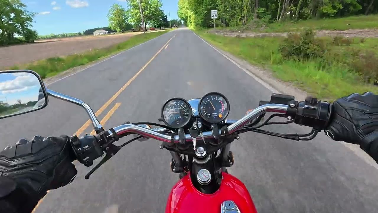 1979 Yamaha SR500 Ride Along POV - May 2025