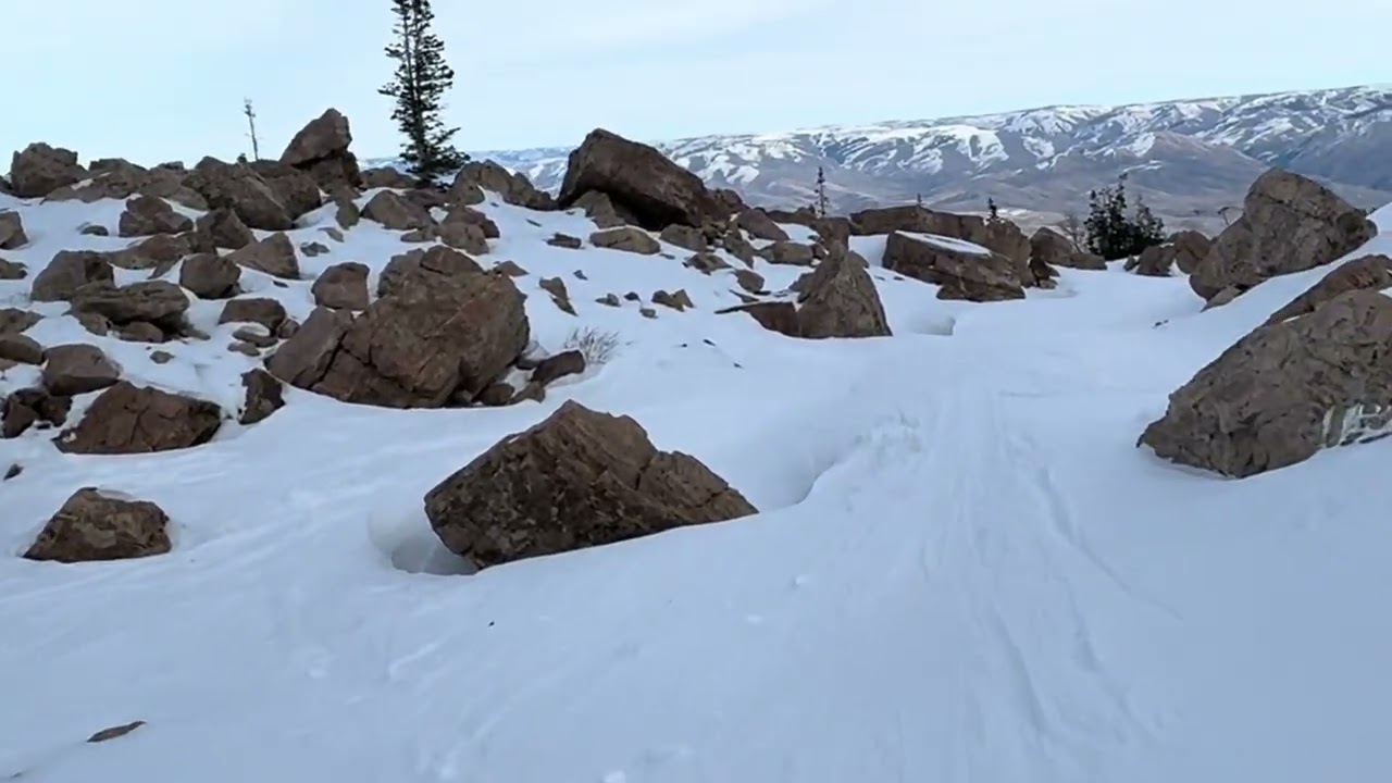 Спуск &laquo;Сюрприз&raquo; (легкий черный) _ Отлив на курорте Сноубасин