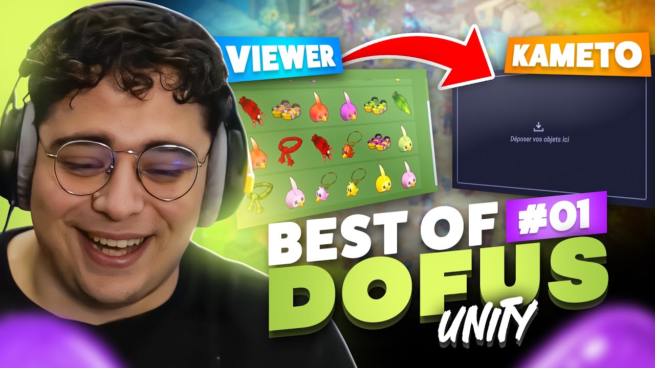 IL SE FAIT CARRY PAR SES VIEWERS ! 😂 - Best Of Dofus Unity #01