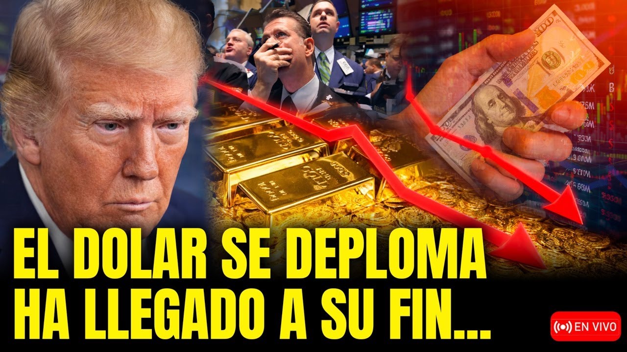 EL DÓLAR SE DESPLOMA! EXPERTOS PREDICEN SU FIN Y EL ORO ROMPE RÉCORDS!