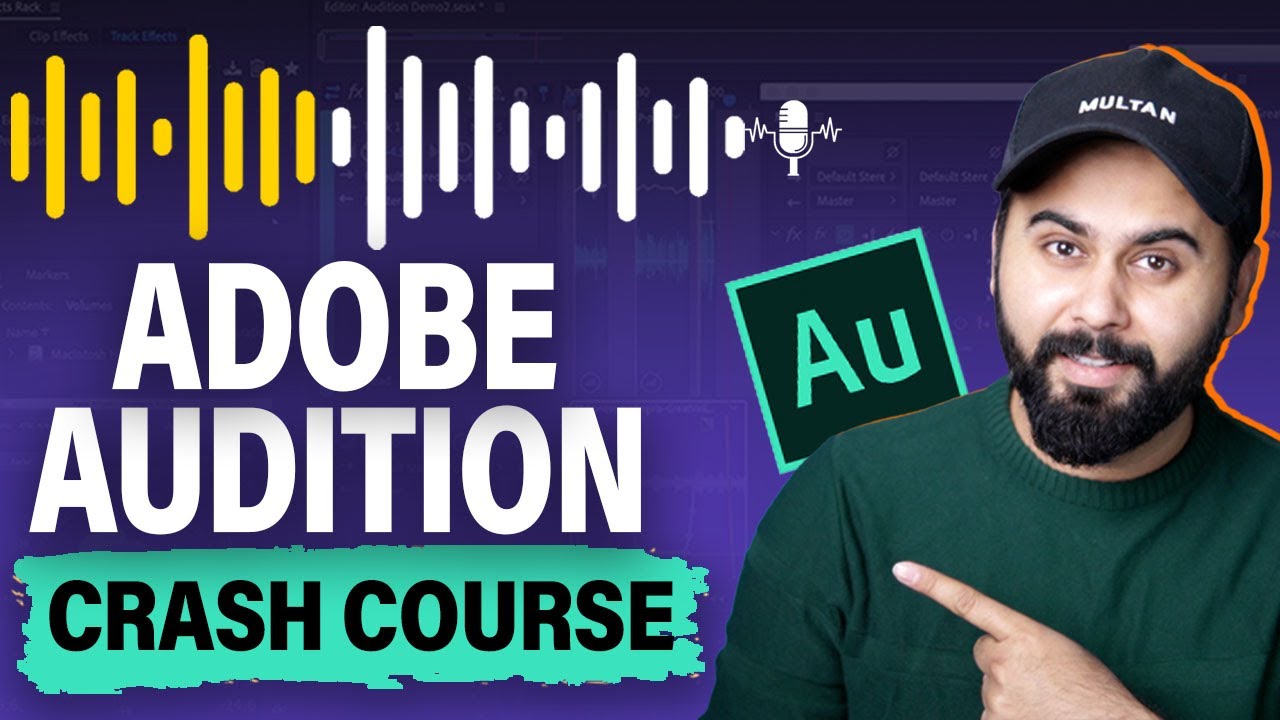Audio Editing Course | Adobe Audition Full Course for Beginners