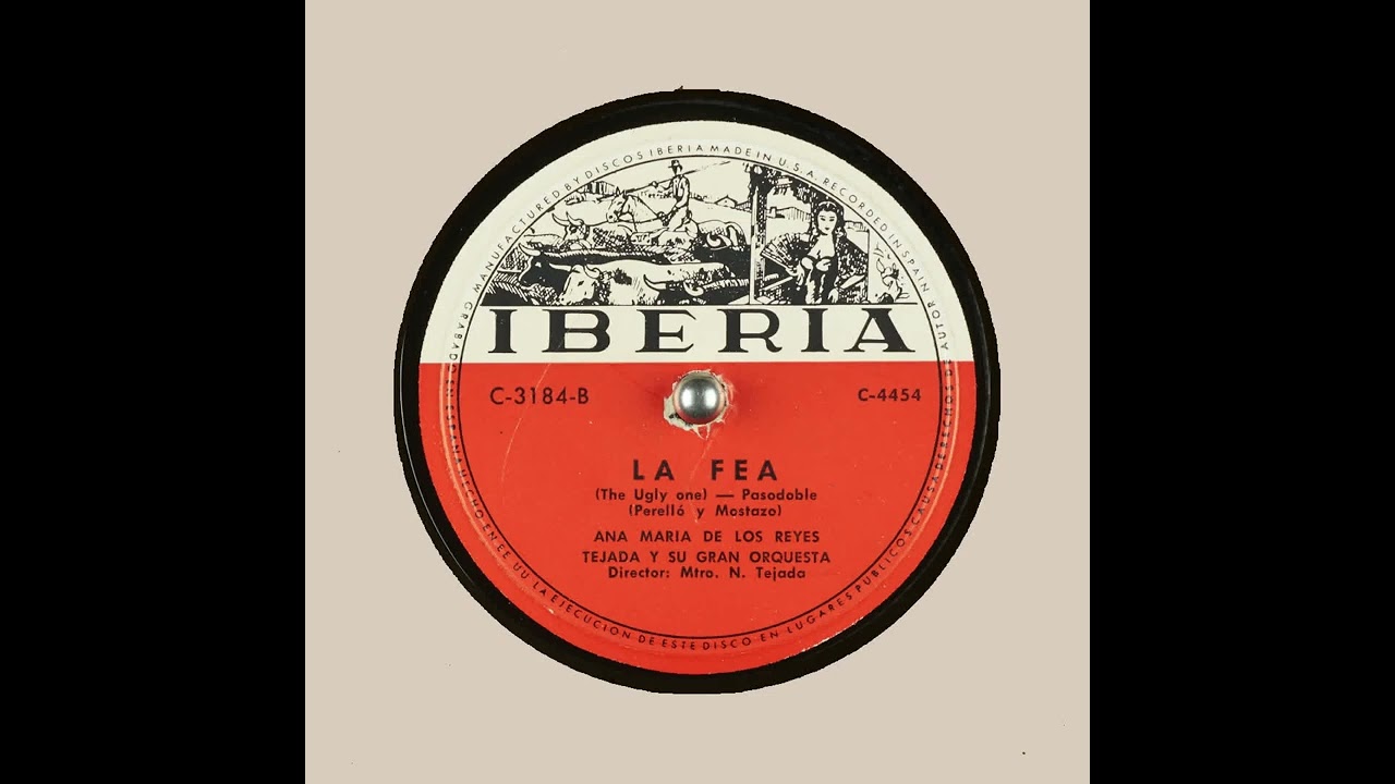 La Fea The Ugly One   Ana Maria De Los Reyes Tejada y Su Gran Orquesta