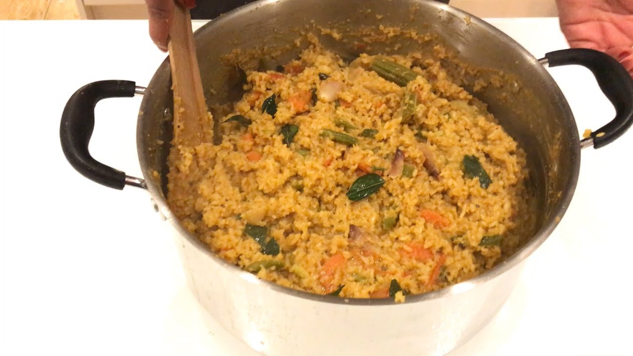 Sambar rice / Bisibelebath
