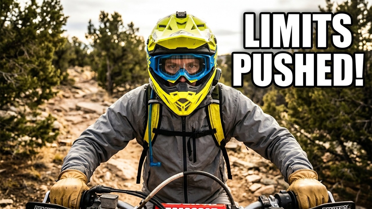 Friends Pushing Each Others Limits On The Trail