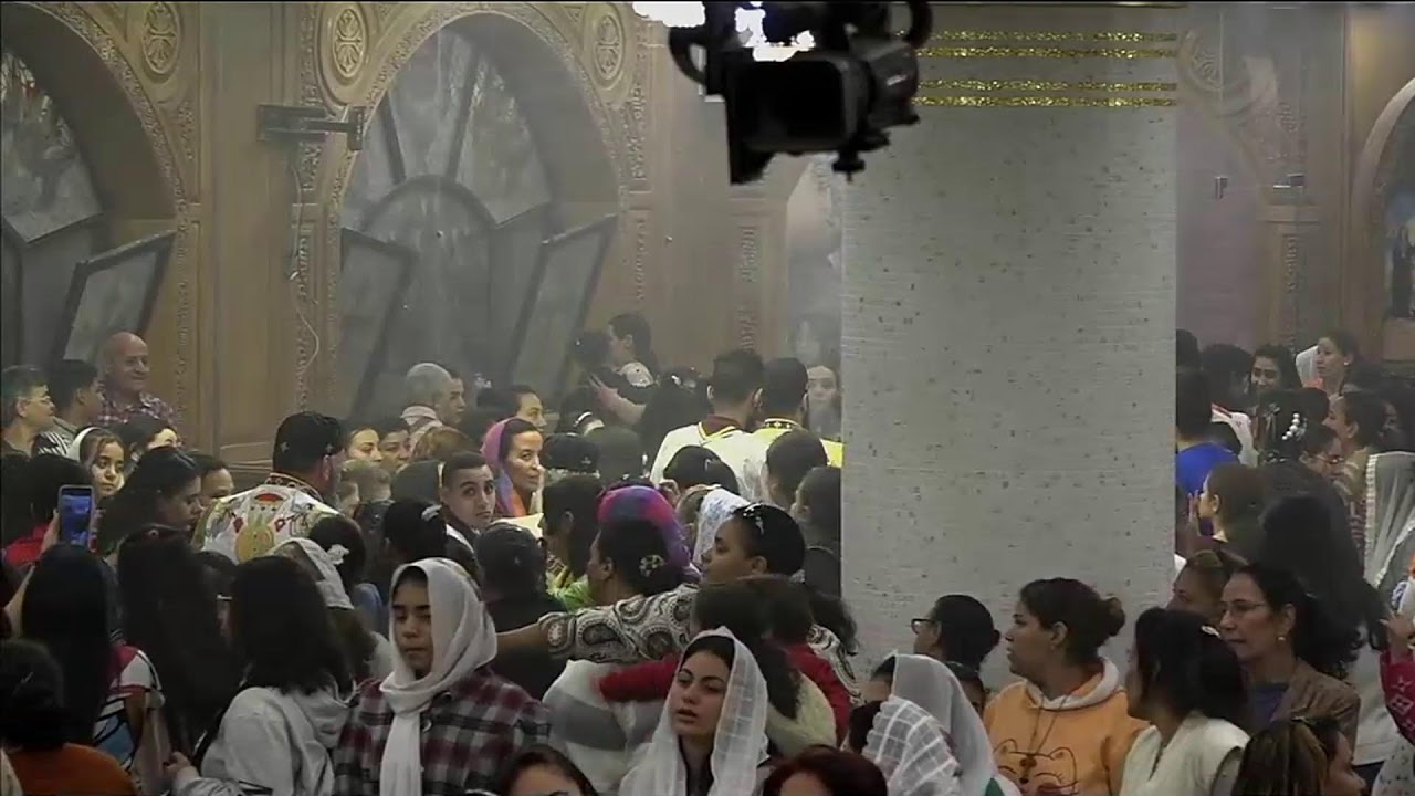 اليوم الخامس عشر من نهضة الشهيد العظيم مارجرجس بديره بالمحروسة 15-11-2024