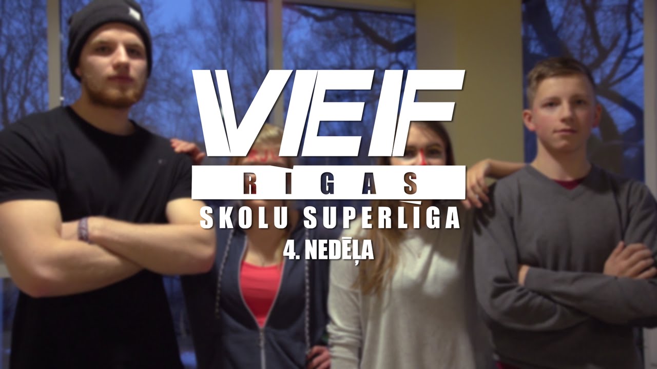 VEF Rīgas skolu superlīgas 4.nedēļas apskats (2014./2015.g)