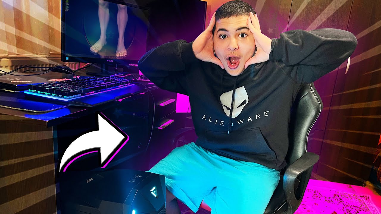 Noul PICIOR al lui PARPANDEL + NOUL PC