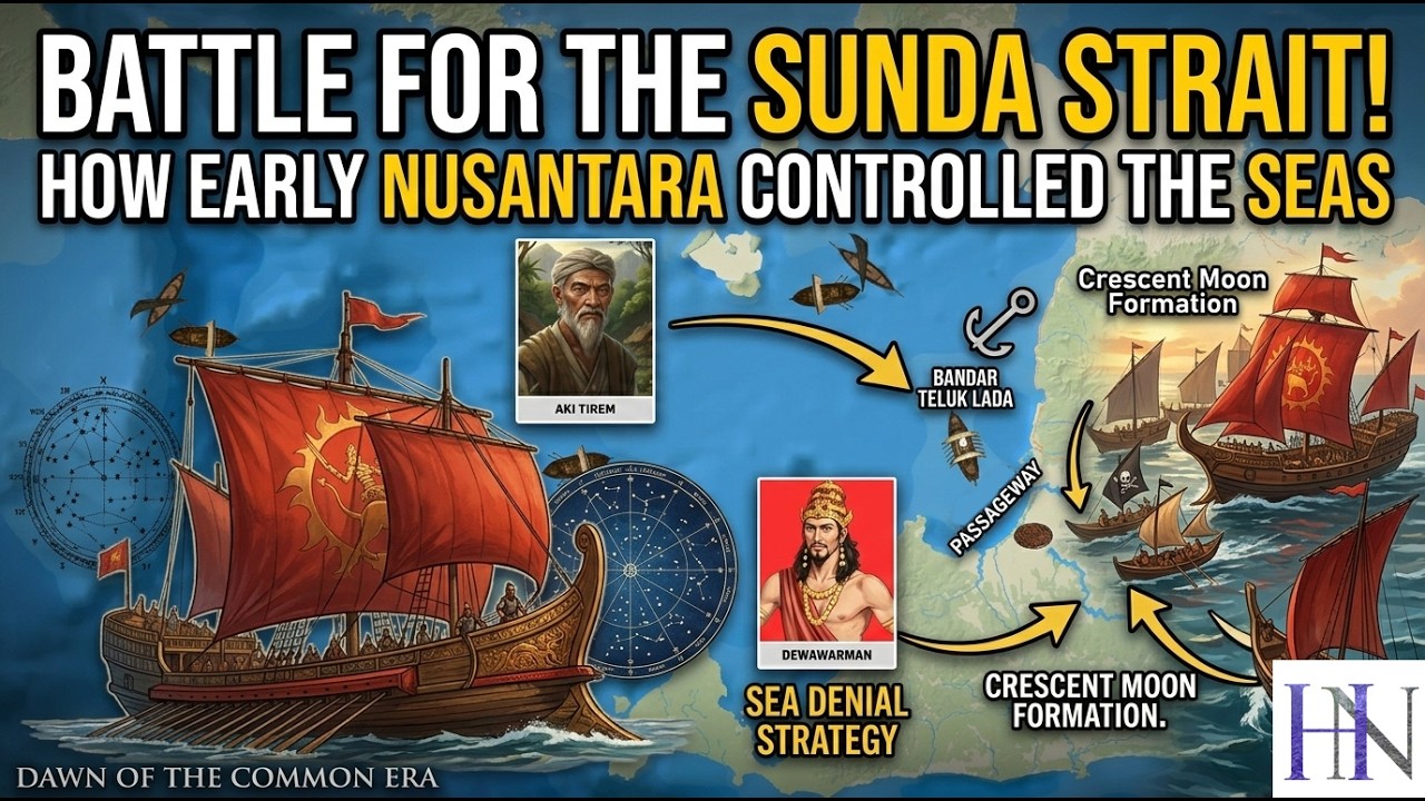 The Battle for the Sunda Strait How Early Nusantara Controlled the Seas Video