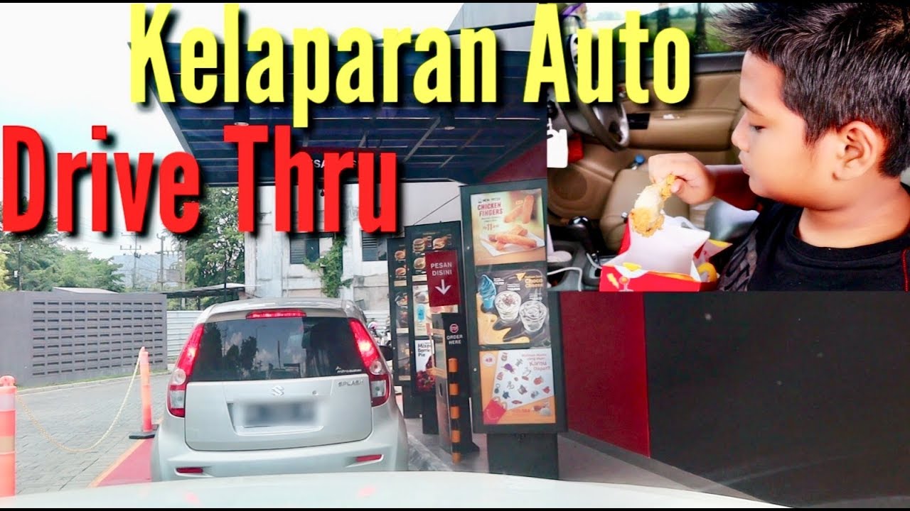 KELAPARAN DI JALAN DRIVE THRU KFC & MCDONALD