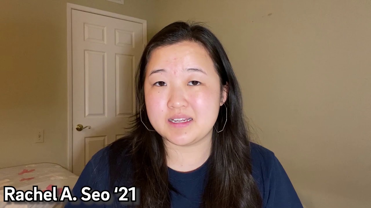 A Message from UC San Diego Student Rachel Seo '21