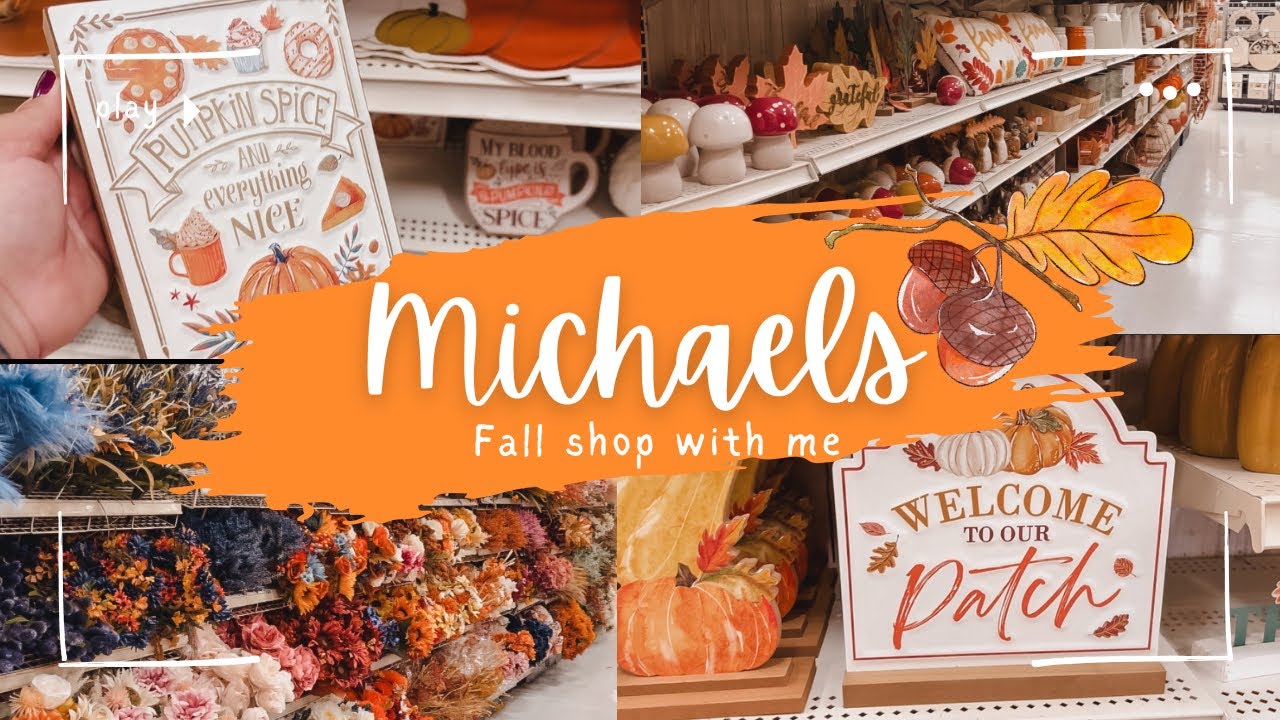 🍁Michaels Осенний шопинг со мной | Осень 2024 | Осенний декор Michaels🍁