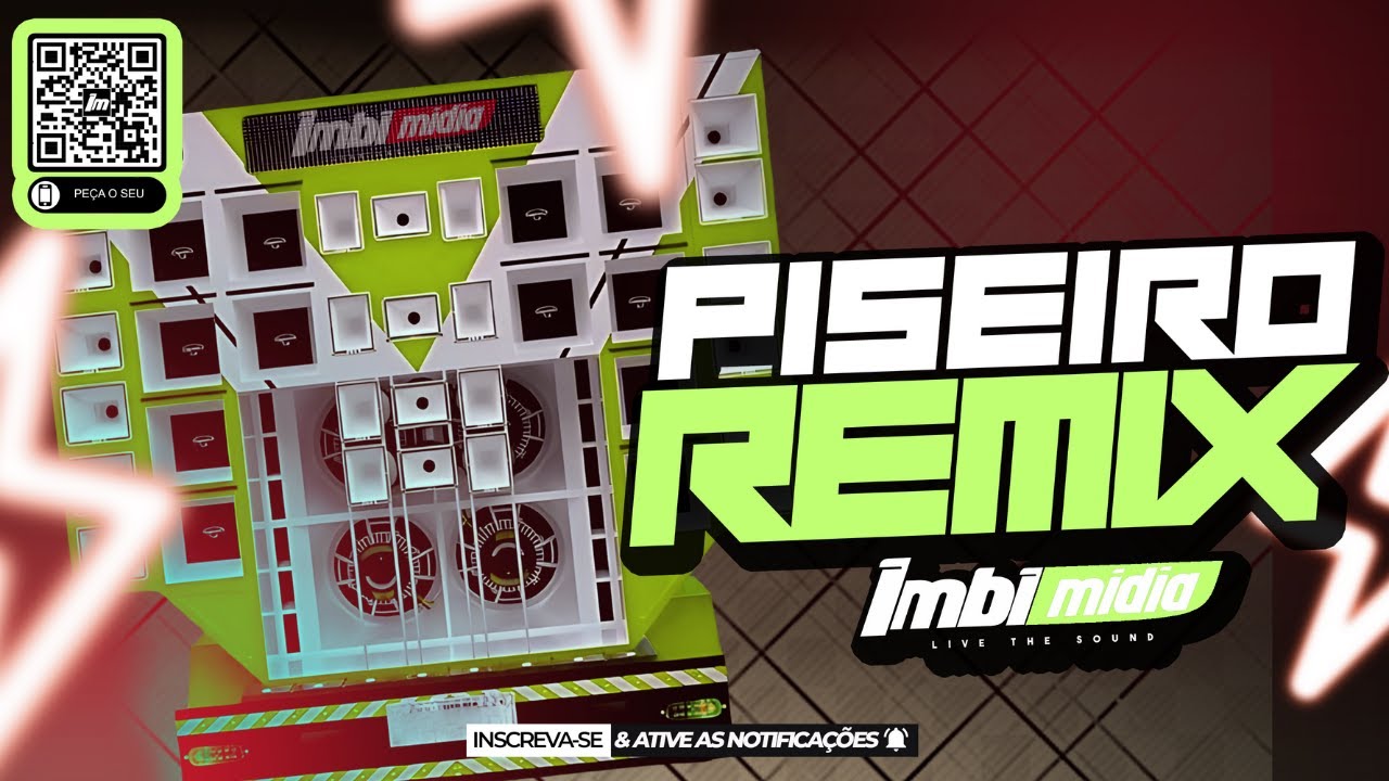 PISEIRO REMIX PRA PAREDÃO - REPIQUES MÉDIOS E GRAVES ALTERADOS - IMBI MÍDIA