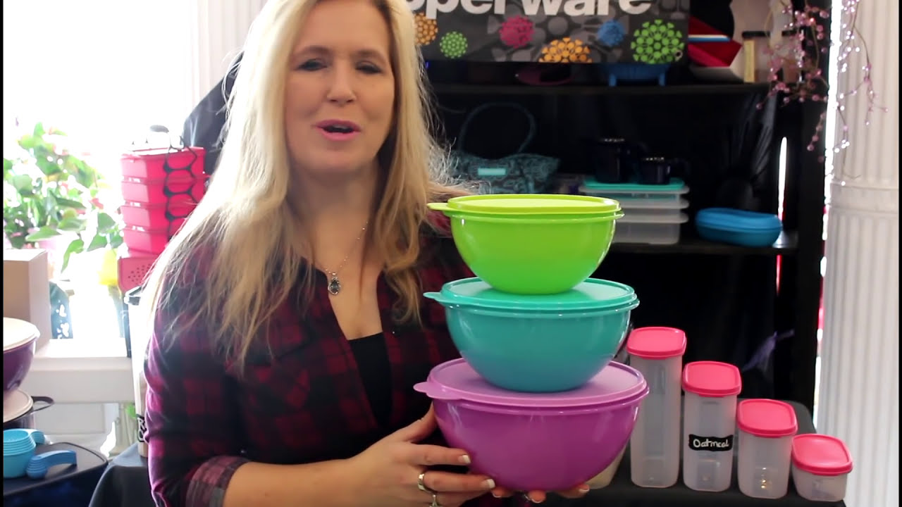 Tupperware Wonderlier Bowls - Classic Tupperware Set of bowls