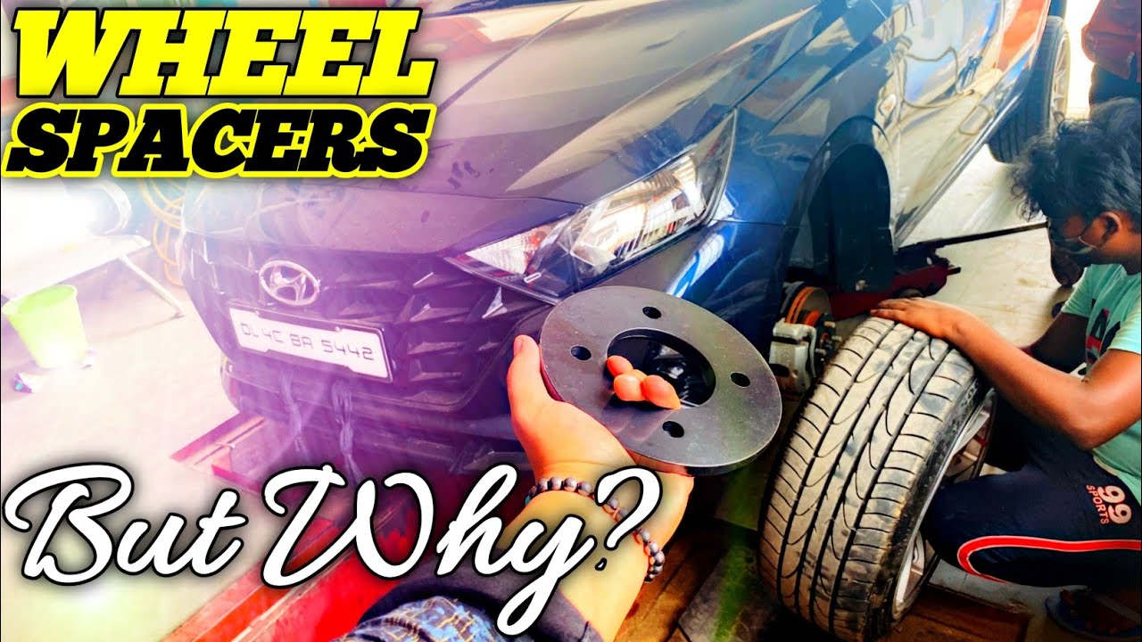 Installing Wheel Spacers In My Hyundai i20 Magna 2021 
