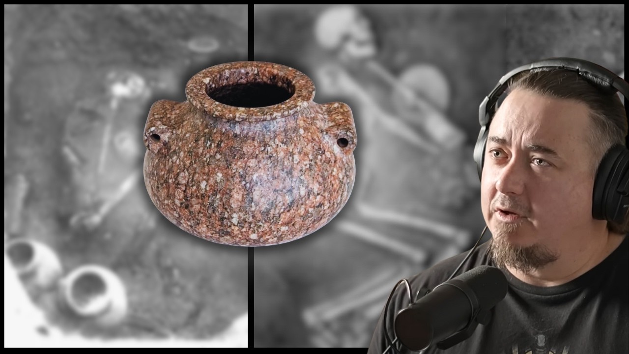 Высокоточные гранитные вазы, найденные в гробницах возрастом 14000 лет #подкаст #наука #история #...