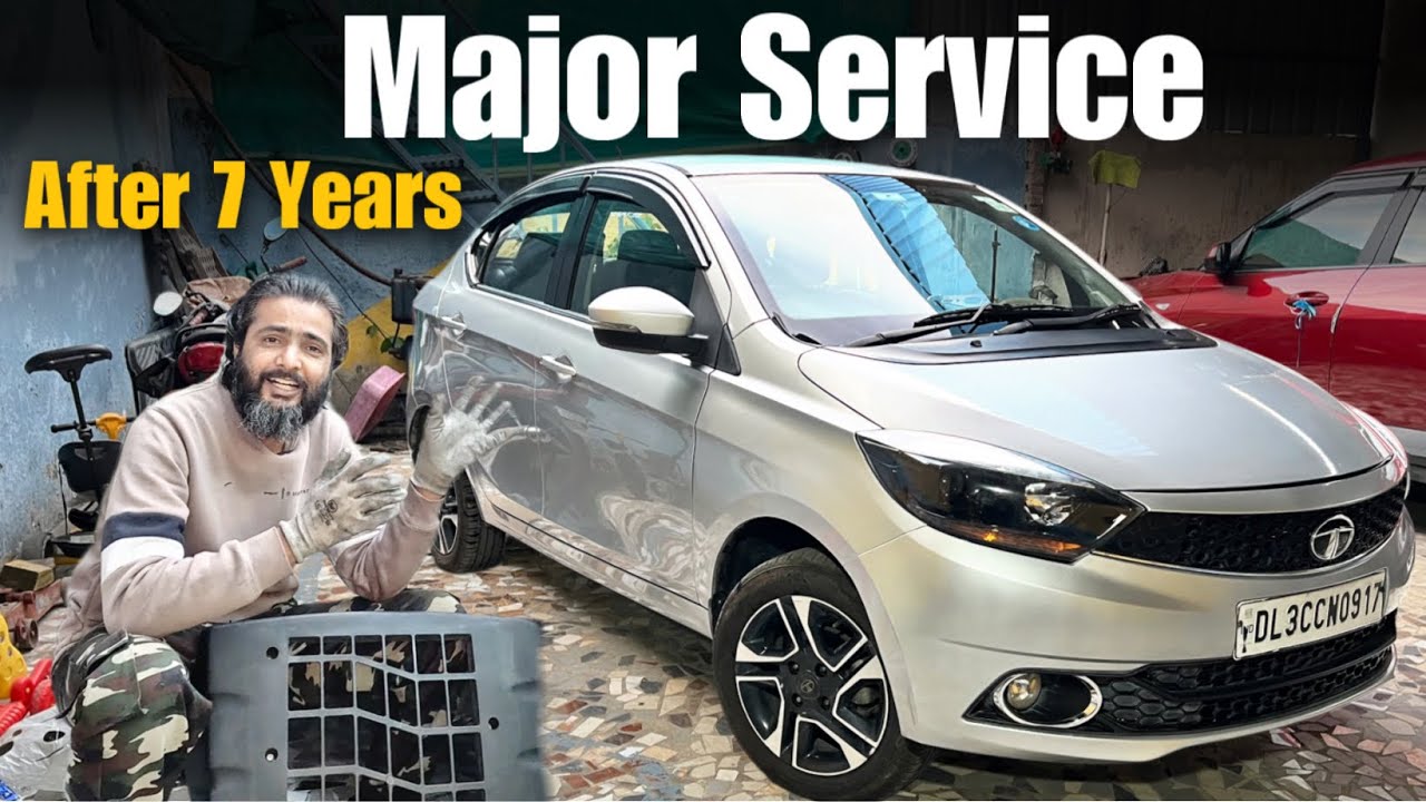Tata Tigor Major Service, Steering,Suspension And Engine Vibration