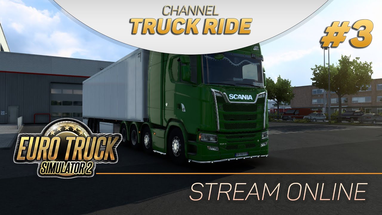 Euro Truck Simulator 2 | Truck Ride | Dima Ostrovsky | Online 3 | 2023