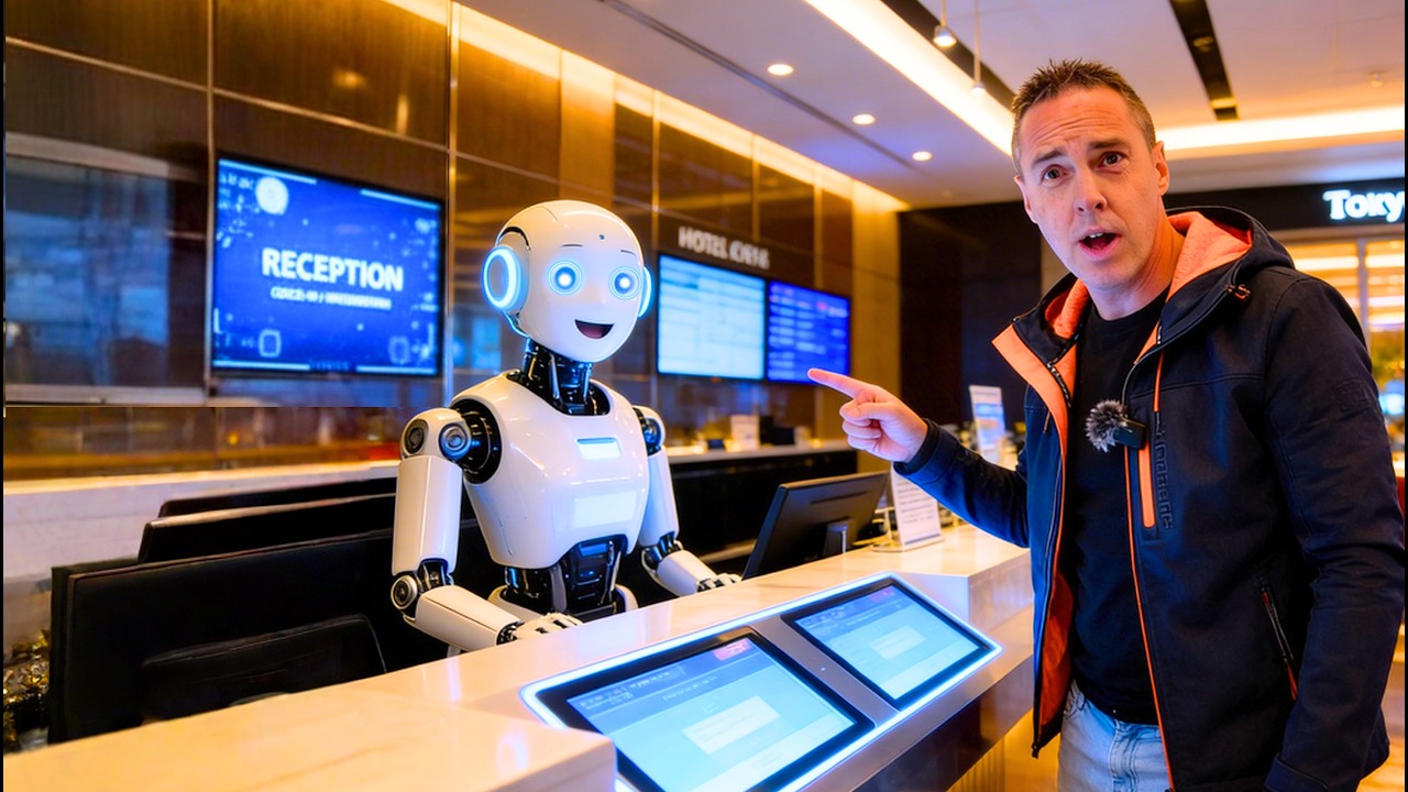 I Stay In A Hotel Run By Robots!