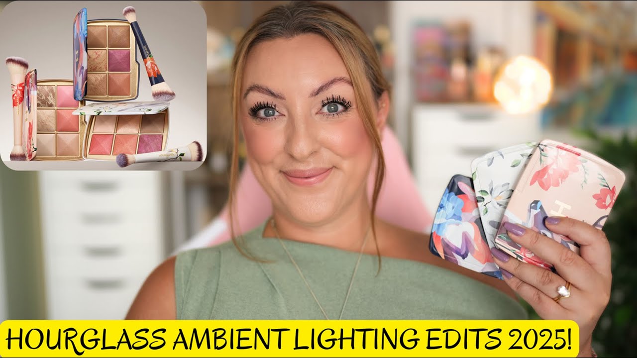 HOURGLASS AMBIENT LIGHTING EDIT UNLOCKED COLLECTION 2025 |  Deer, Swan & Fox Palettes TESTED!