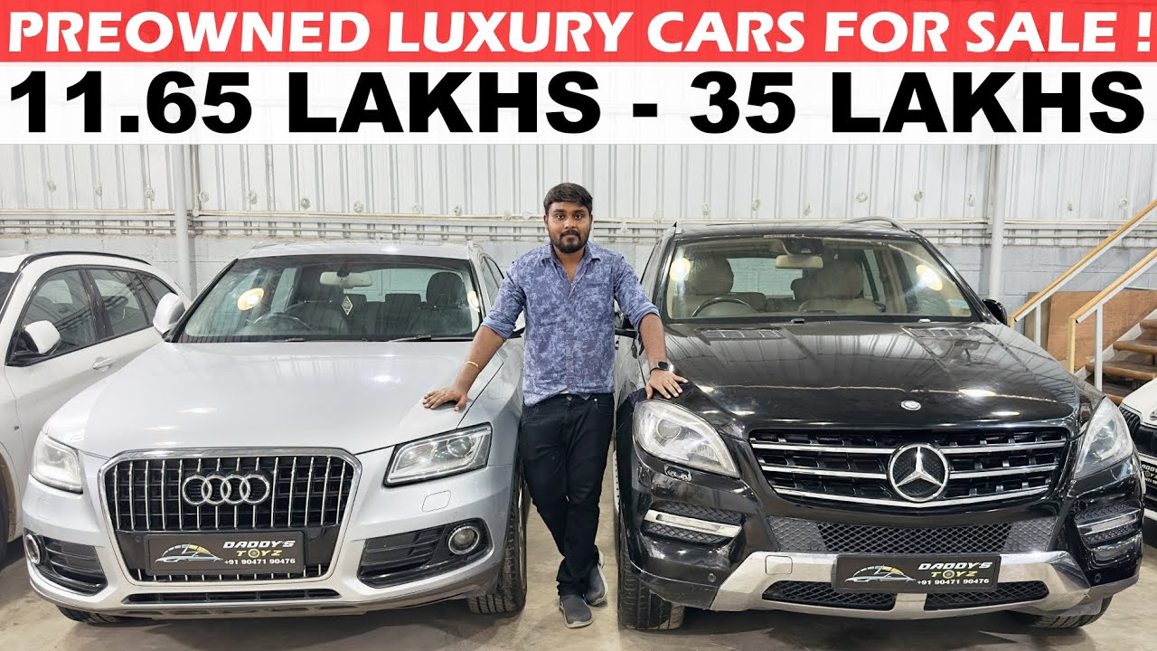 BENZ From ₹11.65 Lakhs !! PREOWNED LUXURY CARS FOR SALE in CHENNAI at LOWEST PRICE || Daddy's Toyz