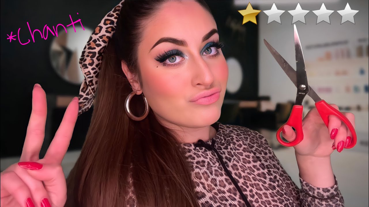 ASMR Assi Chantal frisiert dich ✂️🤪 Am schlechtesten bewerteter Friseur | Worst Reviewed Roleplay