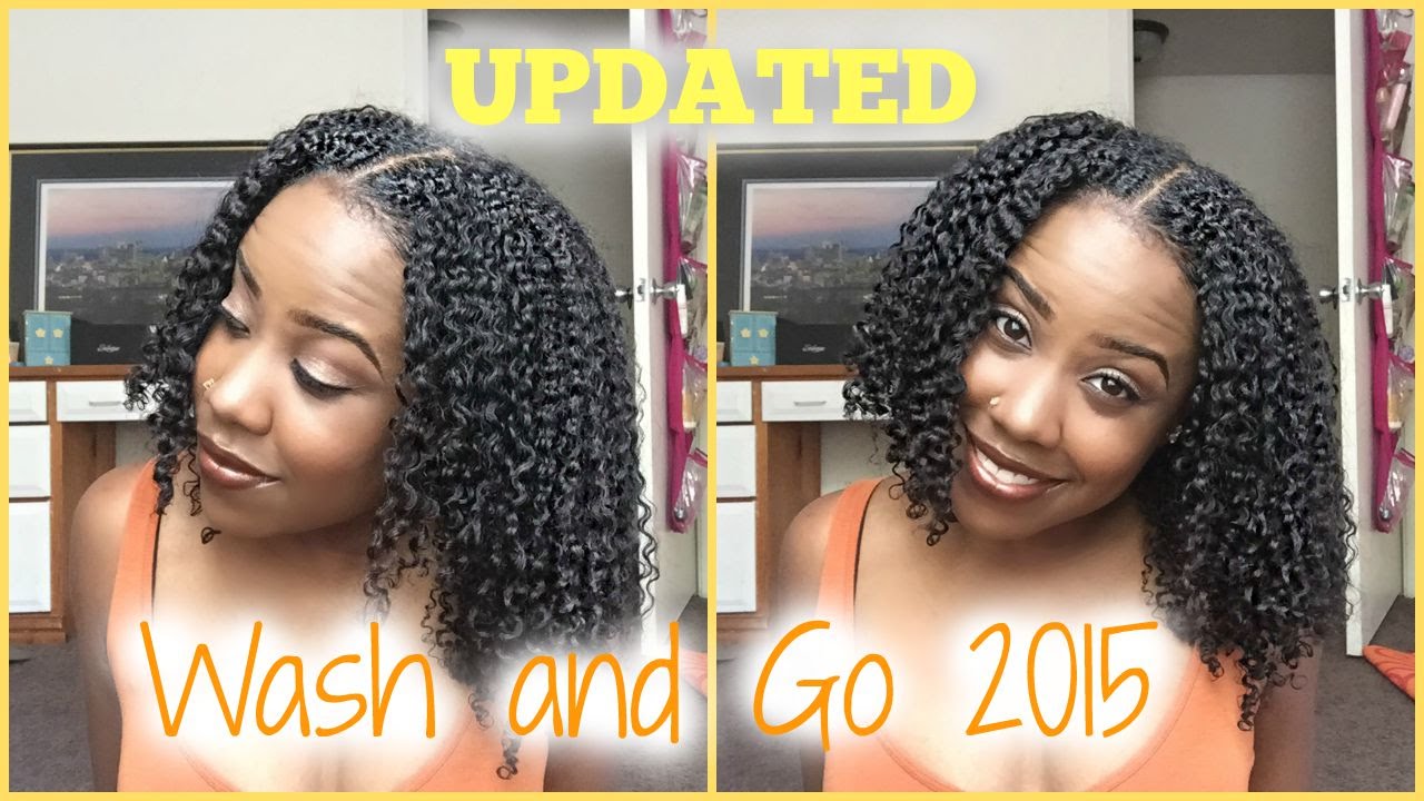 Updated Wash and Go 2015 Curly Girl Method [Full Regimen]
