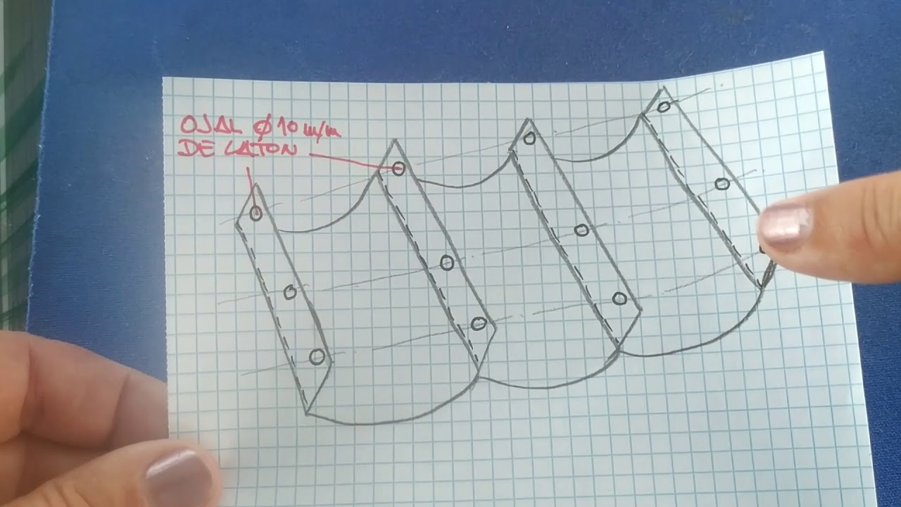 Como hacer un toldo (Esquema). How to make an awning (Scheme)