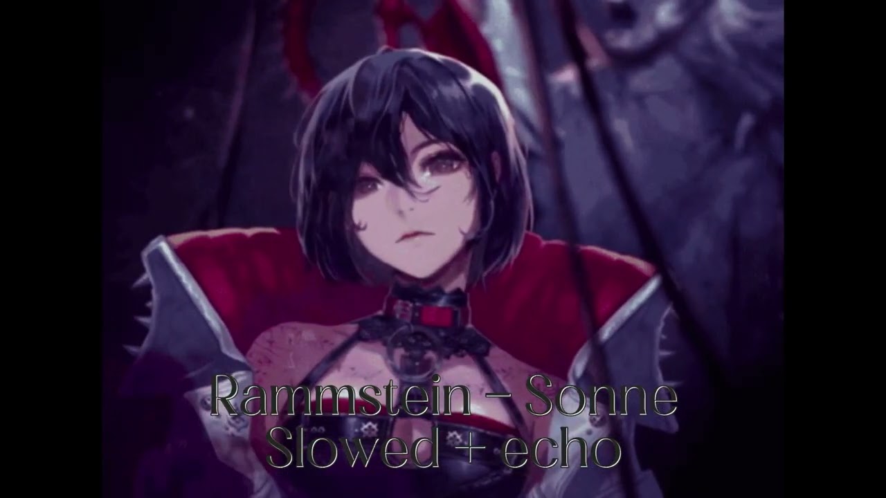 Rammstein - Sonne (slowed + echo)
