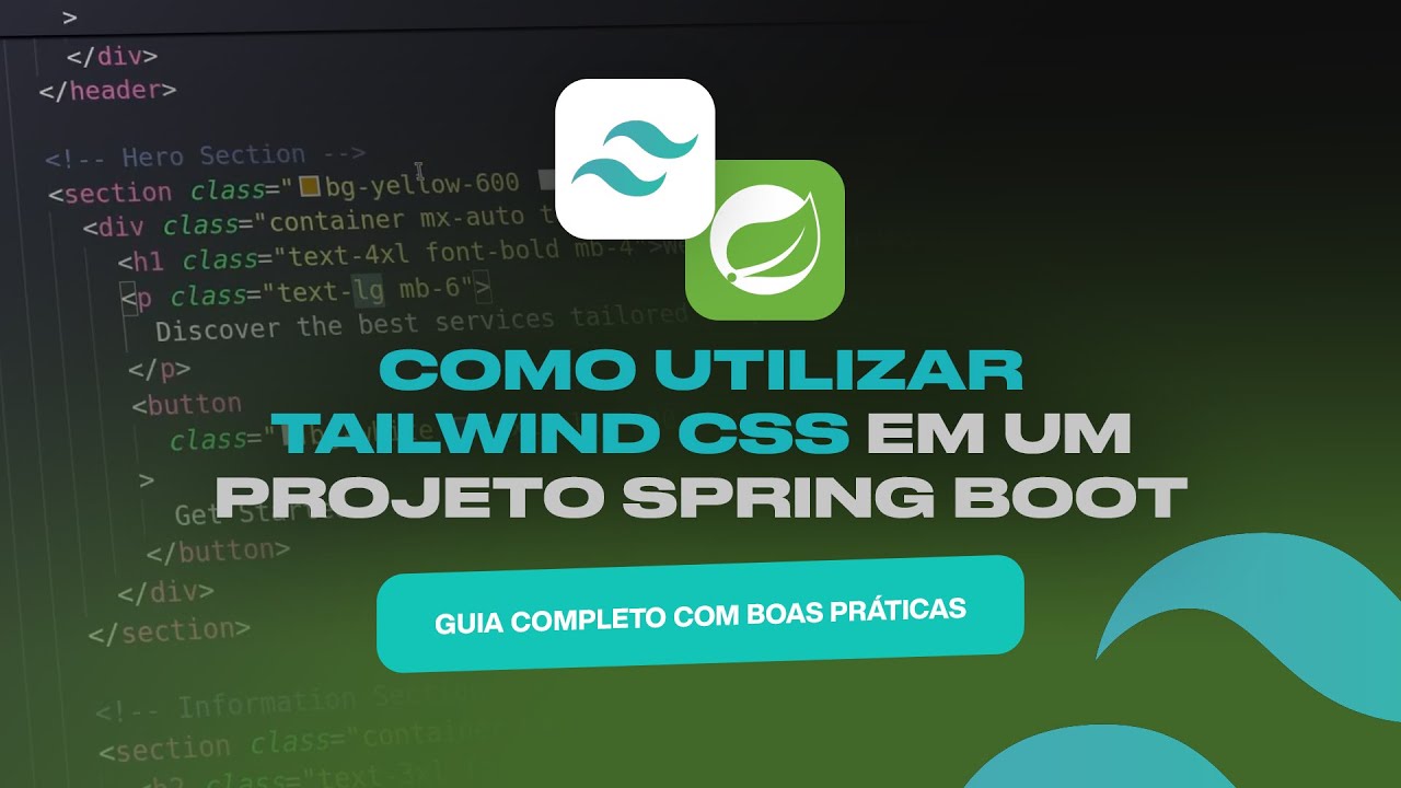 Como utilizar Tailwind CSS em um projeto Spring Boot