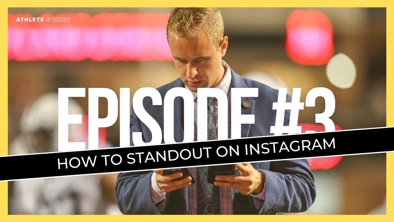 How to standout as an athlete on Instagram